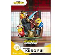 Les Minions 2 - Diorama D-Stage Kung Fu! 15 Cm