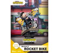 Les Minions 2 - Diorama D-Stage Rocket Bike 15 Cm