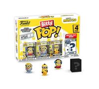 Les Minions Bitty Pop Figurine vinyle pack de 4 patins à roulettes Stuart 2,5 c