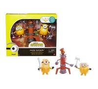 LES MINIONS Bob et Mannequin de Bois - GMF17 - Figurine à collectionner - 3 ans et +