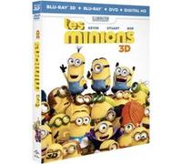 Les Minions Combo DVD + Blu-ray + UV + Blu-ray 3D E