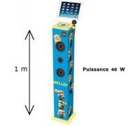Les minions tour de son bluetooth led avec micro lexibook G