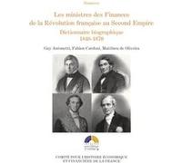 Les ministres des finances de la révolution française au second empire vol 3