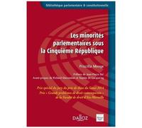 Les Minorités Parlementaires Sous La Cinquième République