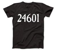 Les Miserables 24601 Mens T-Shirt Black Tees Unisex Shirt 3XL