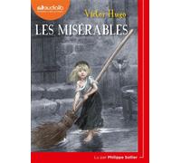Les Misérables - Édition abrégée Livre audio 1 CD MP3 - Victor Hugo - Audiolib - Texte lu (CD) - Roman junior dès 9 ans CD