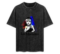 Les Miserables T-Shirt Unisex Black Tee XL