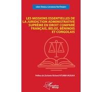 Les missions essentielles de la juridiction administrative suprême – Droit comparé – L'Harmattan