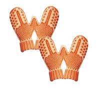 Les mitaines de la liste des méchants | Tricot douillet avec un attitude cachée, mitaines d’hiver chaudes à doigt du milieu caché tricoté à la main, taille unique