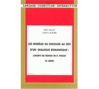 Les Modèles Du Discours Au Défi D'un "Dialogue Romanesque - L'incipit Du Roman De R. Pinget, Le Libera