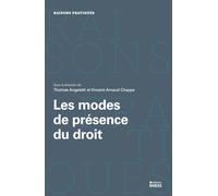 Les modes de présence du droit - Raisons pratiques n°32