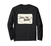 Les moments amusants commencent avec cette tenue Spill the Beans Manche Longue