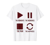 Les Moments Les Souvenirs La Douleur Le Bonheur T-Shirt