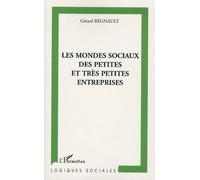 Les Mondes Sociaux Des Petites Et Très Petites Entreprises
