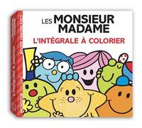 Les Monsieur Madame - L'intégrale à colorier NED Livre de coloriages - Sanrio Studios - Hachette Jeunesse - broché - Document jeunesse
