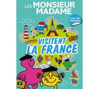 Les Monsieur Madame visitent la France - Livre d'activités Activités et autocollants - Sanrio Studios - Hachette Jeunesse - broché - Document jeunesse