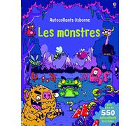 Les monstres - Autocollants Usborne