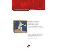 Pierre-Olivier Dittmar – Les monstres des hommes – Un inventaire critique de l'humanité – Broché