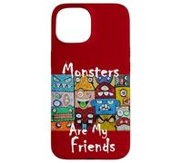Les Monstres stupides sont Mes Amis Coque pour iPhone 15