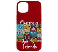 Les Monstres stupides sont Mes Amis Coque pour iPhone 15 Plus
