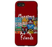 Les Monstres stupides sont Mes Amis Coque pour iPhone SE (2020) / 7/8