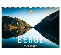 Les montagnes. Lacs alpins, Version française (Calendrier mural 2026 DIN A3 portrait), Calendrier CALVENDO mensuel