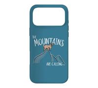 Les Montagnes Nous appellent ! Billy Goat sur la Montagne Coque pour iPhone 17 Pro Max