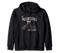 Les Montagnes Nous appellent ! Billy Goat sur la Montagne Sweat à Capuche