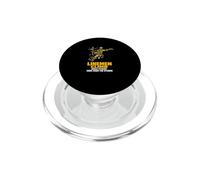 Les monteurs de Ligne grimpent tandis Que d'autres se cachent | Cadeau pour monteur de Ligne électrique PopSockets PopGrip pour MagSafe
