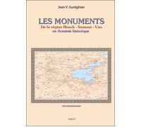 LES MONUMENTS DE LE REGION MOUCH-SASSOUN-VAN en Arménie historique - Carte couleur - Jean Guréghian - Sigest - broché - Etude
