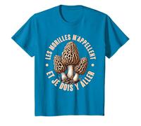 Les Morilles m'appellent Saison Accessoires Champignons Papa T-Shirt