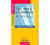 Les mots allemands, lycées, premier cycle