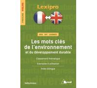 Les Mots Clés De L'environnement Et Du Développement Durable