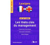 Les mots clés du management (français/anglais) – classement thématique et index bilingue