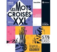 Gaëtan Goron – Mots croisés XXL : Baisers d'artistes – Grille à déplier – Broché