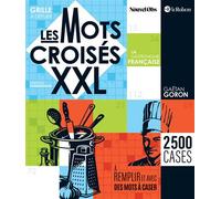 Gaëtan Goron – Les mots croisés XXL – La gastronomie française – Broché