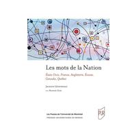 Les mots de la nation États-Unis, France, Angleterre, Écosse, Canada, Québec - Jocelyn Létourneau - Presses Universitaires Rennes - broché - Essai