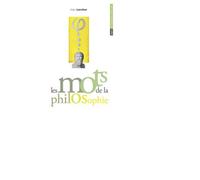 Les mots de la philosophie - Jean Bouffartigue - Belin - Poche - Dictionnaire et encyclopédie