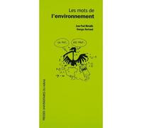Les mots de l'environnement - Florence Bertrand - Presses Universitaires Du Midi - broché - Etude