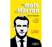 Les mots de Macron 2nde édition - Olivier Duhamel - Dalloz - broché - Essai