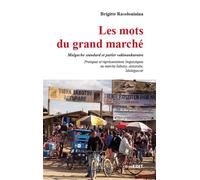 Les mots du grand marché Malgache standard et parler vakinankaratra - Pratiques et représentations linguistiques au marché de Sabotsy, Antsirabe, Madagascar - Brigitte Rasoloniaina - Komedit - broché 