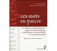 Mots en guerre Pur (Auteur)