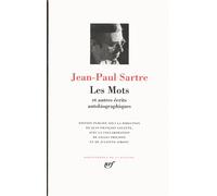 Jean-Paul Sartre – Les Mots et autres écrits autobiographiques – Anthologie – Relié – Gallimard