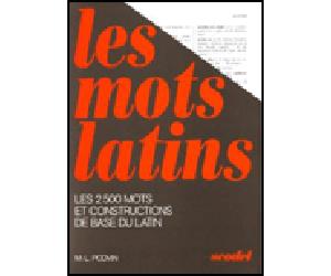 Les mots latins - manuel numérique simple - MICHEL-LOUIS PODVIN - Nathan - broché - Livre