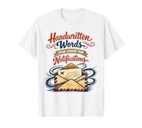 Les Mots manuscrits parlent Plus Fort | Snail Mail T-Shirt