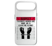 Les Mots préférés Suspects sont miens Non et Laissez-Moi Seul Coque pour iPhone Air