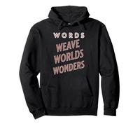 Les Mots Tissent des Mondes Merveille Inspiration Sweat à Capuche