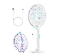 Les mouches, anti-moustiques for un usage domestique, puissant anti-insectes 4200 V avec lumière UV de 20 W, des sûr et for l'intérieur l'extérieur(4000V)