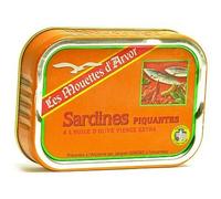 Les Mouettes D Arvor Sardines piquantes huile d'olive LES MOUETTES D'ARVOR