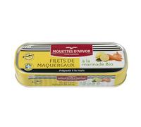 LES MOUETTES D'ARVOR - Filets De Maquereaux À La Marinade Bio, 176g - Lot De 3